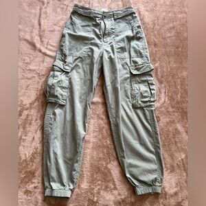 Abercrombie & Fitch Gray Cargo Joggers